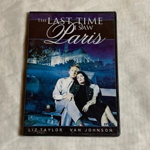The Last Time I Saw Paris DVD Liz Taylor Van Johnson Classic Romance Movie NEW